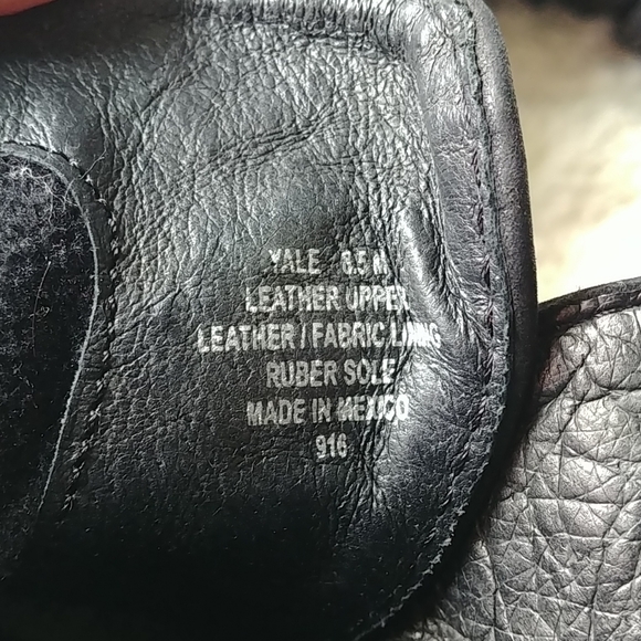 Steve Madden Yale Belted leather Boots black 8.5 - Picture 7 of 8